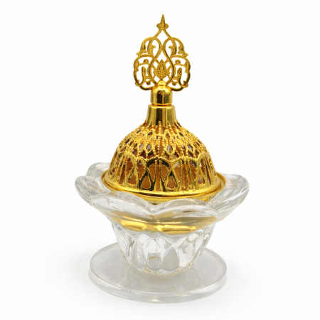 مبخرة مع قاعده زجاج