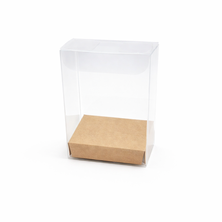 علب pvc 6.6.10cm بني