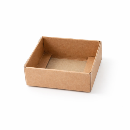 علب 8.8.3 قاعدة بني وجه شفاف