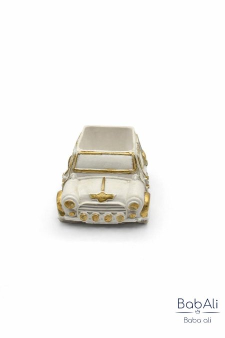 ابيض مع ذهبي