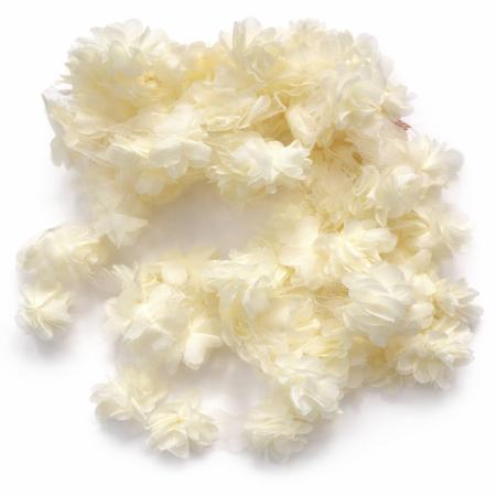 حبل ورد 120 وردة لون بيج