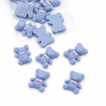 30قطعةشكل دب لون ازرق-