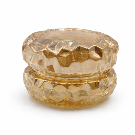 مضيفة زجاج لون برونزي