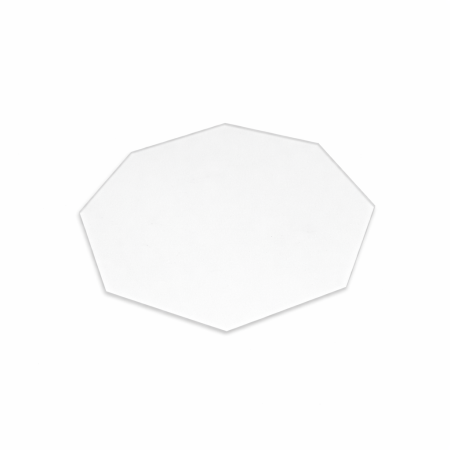 أكريلك شفاف شكل ثماني -12قطعة