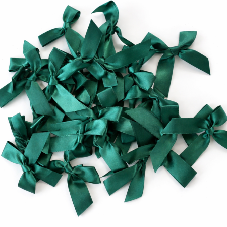 100ببيونة لون أخضر مقاس1.5cm