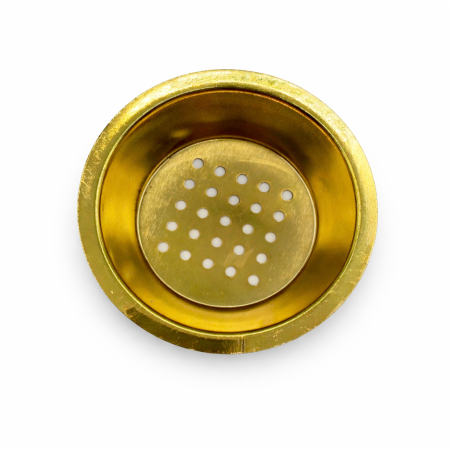 مصفاي مبخرة لون ذهبي مقاس7cm