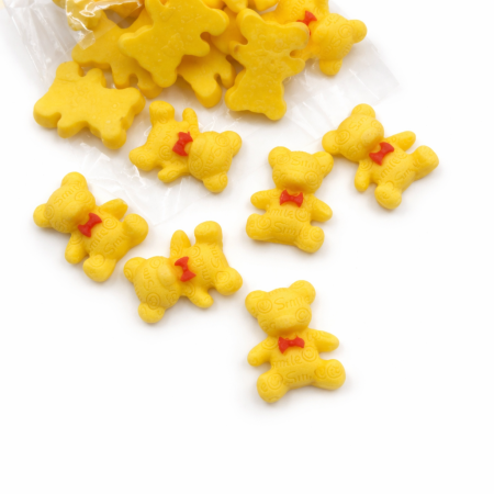 30قطعةشكل دب لون أصفر