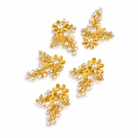 10قطع بروش شكل غصن c1