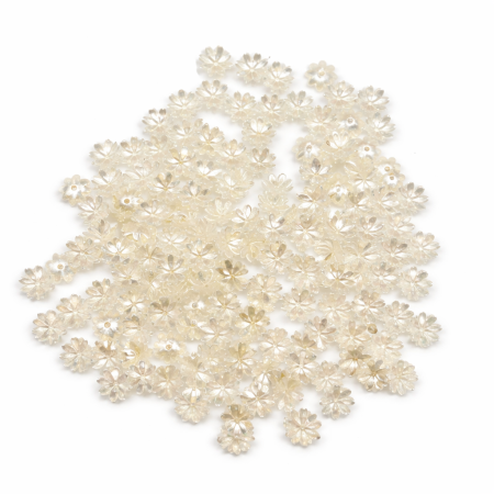 100قطعة لون أبيض