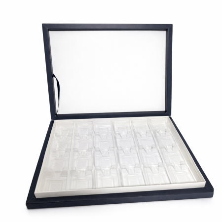 بوكس شوكلاته لون أسود 24 حبة