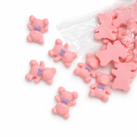 30قطعة شكل دب لون زهري -