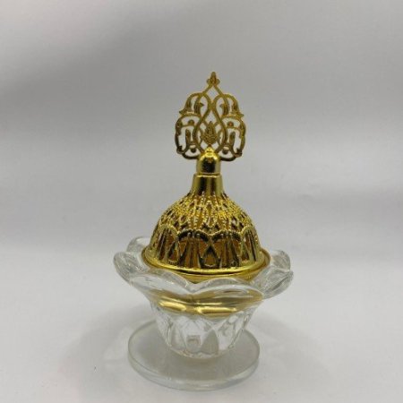 مبخرة مع قاعده زجاج