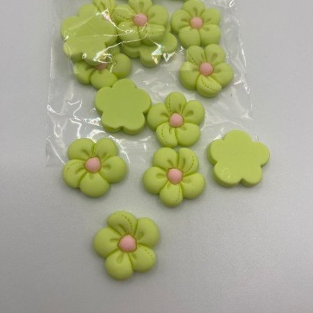 30قطعةشكل وردة لون أخضر