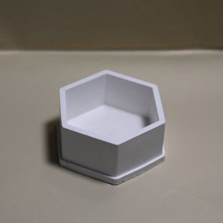 شكل صحن سداسي