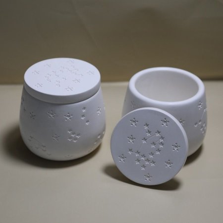 شكل مرتبان النجوم