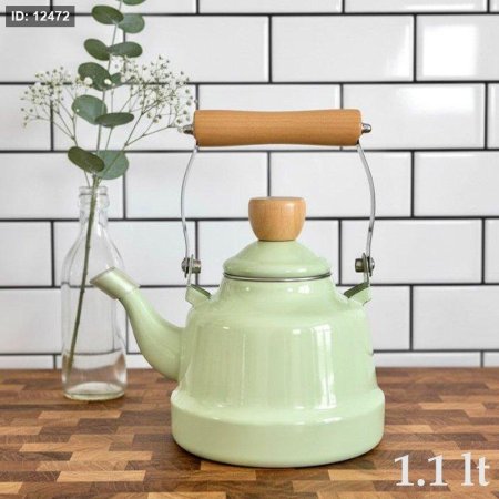 براد شاي 1.1 لتر زينكو فستقي يد خشب